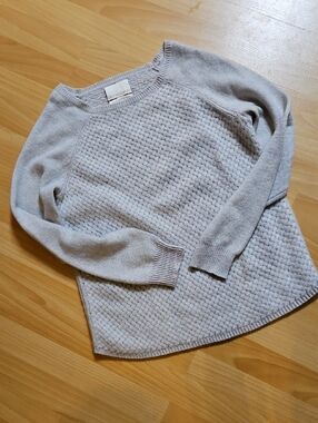 Cynthia Rowley 2-ply Cashmere Light Gray Sweater